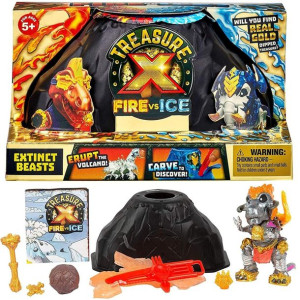 Figurka Treasure X Fire&Ice Wymarła Bestia S4