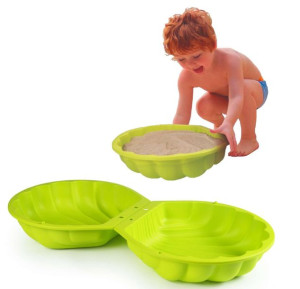 Smoby Dwuczęściowa piaskownica Mini Muszelka