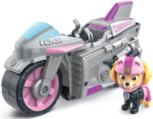 Psi Patrol Moto Pups Skye figurka i motocykl deluxe Spin Master