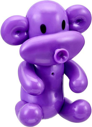 Squeakee Minis Interaktywny balon balonowa małpa Billo