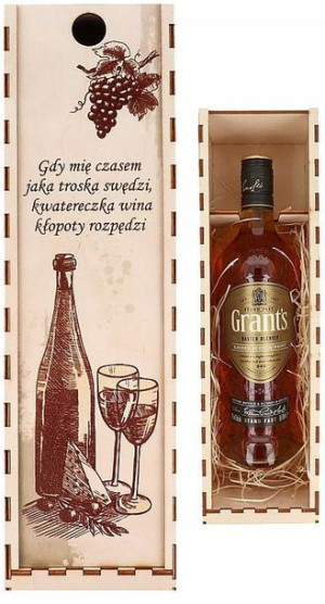 Prezent TUBA na ALKOHOL BUTELKĘ Nadruk Grafika 2