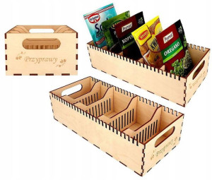 ORGANIZER PRZYPRAWY Torebki Pojemnik REGULOWANY V2