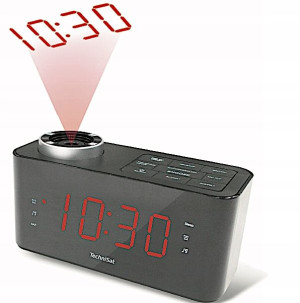 Radiobudzik TechniSat FM Zegar /// z Projektorem