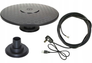 ANTENA TV samochodowa DVB-T dookólna USB + magnes