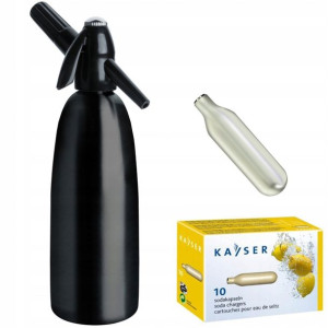 Saturator Do Wody Gazowanej Sodowej Syfon Stal 1l