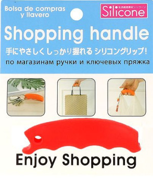 Silikonowy Uchwyt Reklamówki Zakupy Torby Brelok