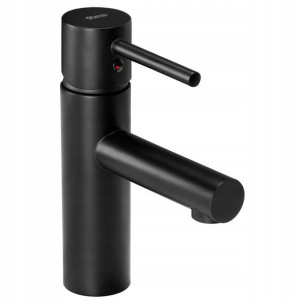 Bateria Umywalkowa Tess Black Czarna Niska