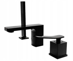 Bateria Wannowa Sonic Black Słuchawka Czarna Rea