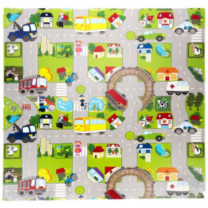 Mata Piankowa Puzzle 120x120 Gruba 1cm Dywan Eva