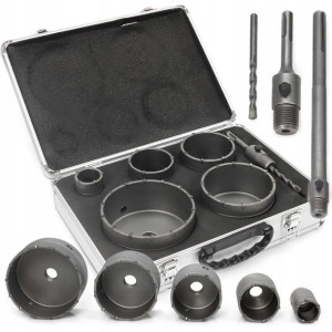 Otwornice Do Betonu Muru Sds + Max 6 Pcs Adapter