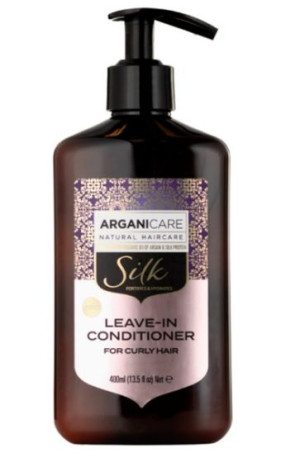 ARGANICARE  SILK Leave in conditioner curly hair 400 ml