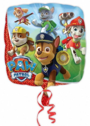 Balon 17" Psi Patrol Kwadrat 43cm