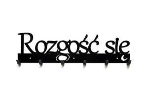 Rozgość się 50cm wieszak ścienny na ubrania pomysł na prezent