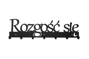 Rozgość się 60cm Wieszak na ścienny na ubrania i kurtki