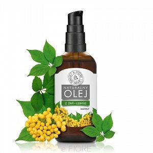 e-FIORE Macerat z ŻEŃ-SZENIA na bazie oleju odmłodzenie skóry 100ml