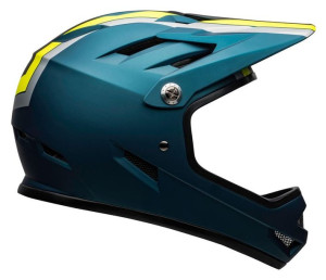 Kask full face BELL SANCTION agility matte blue hi-viz roz. S (52–54 cm) (N