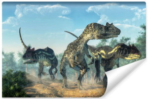 Fototapeta DLA DZIECI Dinozaury Jurassic WORLD 3D 360cm x 240cm