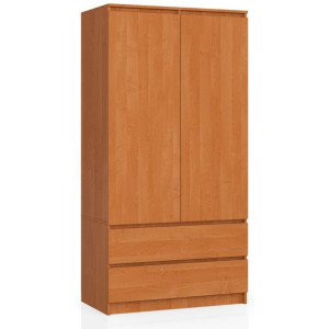 Szafa S 90cm 2 Drzwi 2 Szuflady Olcha