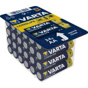 Baterie alkaliczne AA LR6 VARTA LONGLIFE 24szt