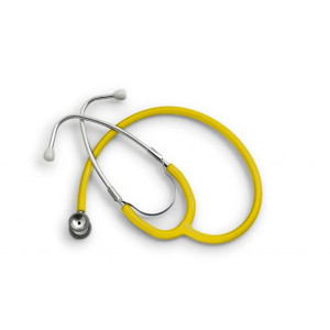 Stetoskop neonatalny noworotkowy Prof-III Little Doctor dwugłowicowy - żółt