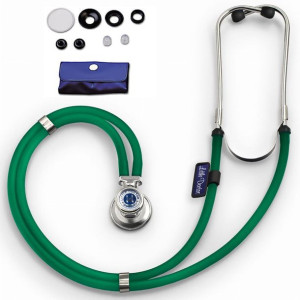 Stetoskop Doctor Special Rappaport Little Doctor 56 cm dwuglowicowy - zielo