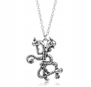 Stranger Things naszyjnik Demogorgon Double Snake