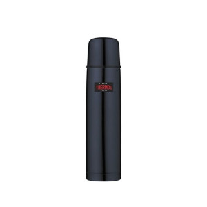 Termos z przyciskiem na nakrętce oraz z kubkiem Thermos 0,75l ciemnoniebies