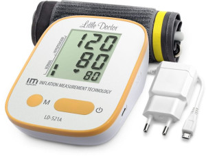 Ciśnieniomierz elektroniczny Little Doctor LD-521A  + zasilacz