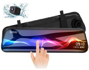 Kamera Cofania Wideorejestrator Hd Lusterko 9.66'