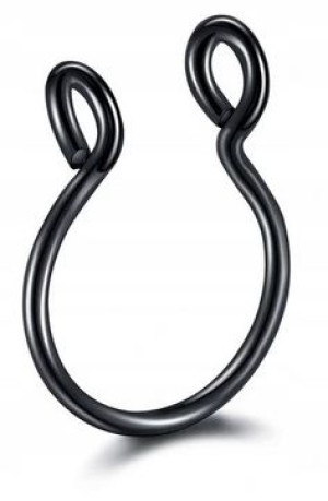 Fake septum U Kolczyk do Nosa Stal Ring Punk