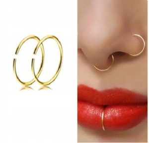 Kolczyk kółko do nosa Continuous Piercing 6mm