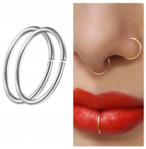 Kolczyk kółko do nosa Continuous Piercing 10mm