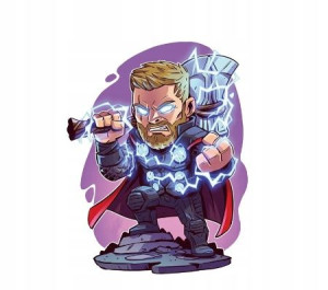 ''THOR'' Naprasowanka na ciepło Naklejka