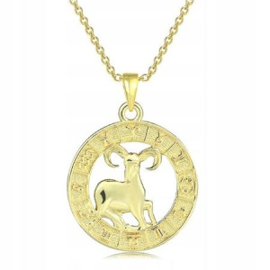 Baran Znak Zodiaku Naszyjnika Celebrytka Medal