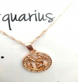 Wodnik Znak Zodiaku Celebrytka Medalion