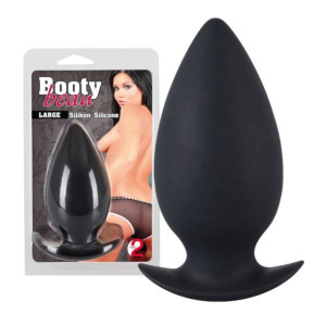 You2Toys Booty Beau Dyskretny korek analny - gruby!, Czarny Silikonowy