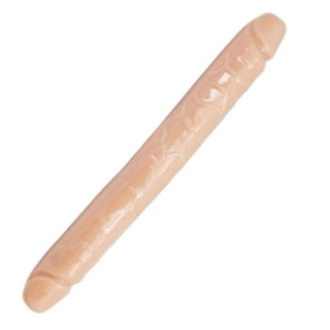 Toyz4Lovers  SOLID DOUBLE DONG. Realistyczne dildo podwójne, Cieliste
