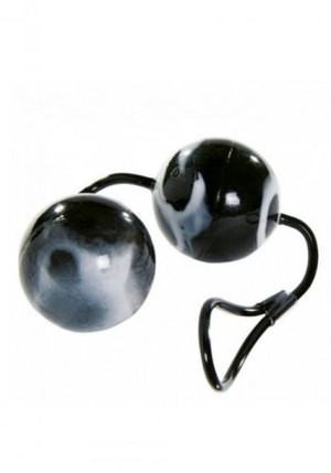 Oscilating Unisex Duo Balls Black & White