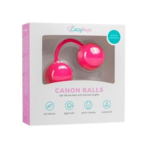 Easy Toys Canon Balls - Klasyczne różowe kulki gejszy