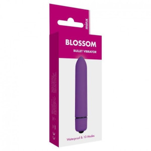 Minx Blossom 10 Mode Bullet Vibrator Purple