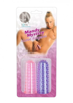 You2Toys Mandy´s Love Fingers - Stymulatory łechtaczki z wypustkami - na pa