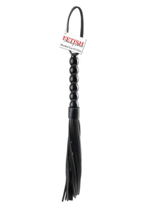 Ff Beaded Cat-o-nine Tails Black
