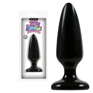NS Novelties PLEASURE PLUG M Klasyczny korek analny, Czarny TPE