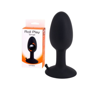 Seven Creations Roll Play S Korek analny z kulką grawitacyjną