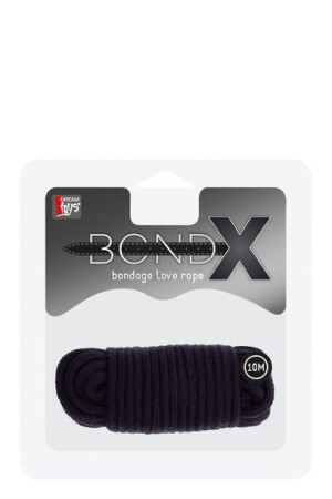 Bondx Love Rope 10m Black