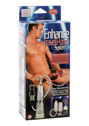 Calexotics ENHANCE TRAVEL PUMP SYSTEM - Ręczna pompka do penisa