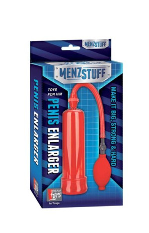 MENZSTUFF PENIS ENLARGER RED - Klasyczna pompka do penisa