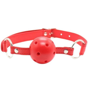 Breathable Ball Gag (rosso)
