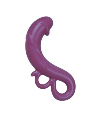 Artykuł wspomagania - Dildo.Silic.Bifinger Violet