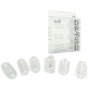 Power Penis Sleeve Set Clear